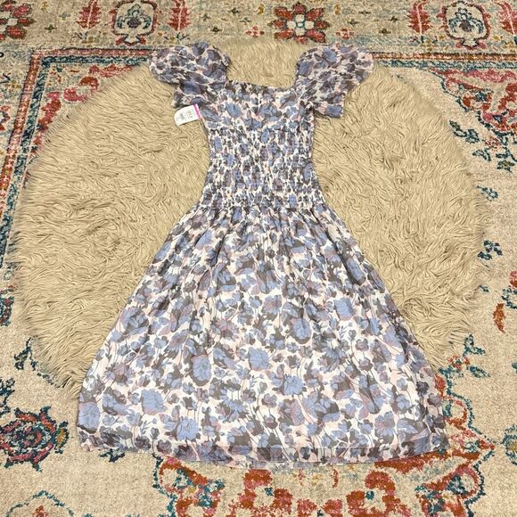 NWT Joie Gillian Midi Silk Dress XXS - Picture 5 of 6